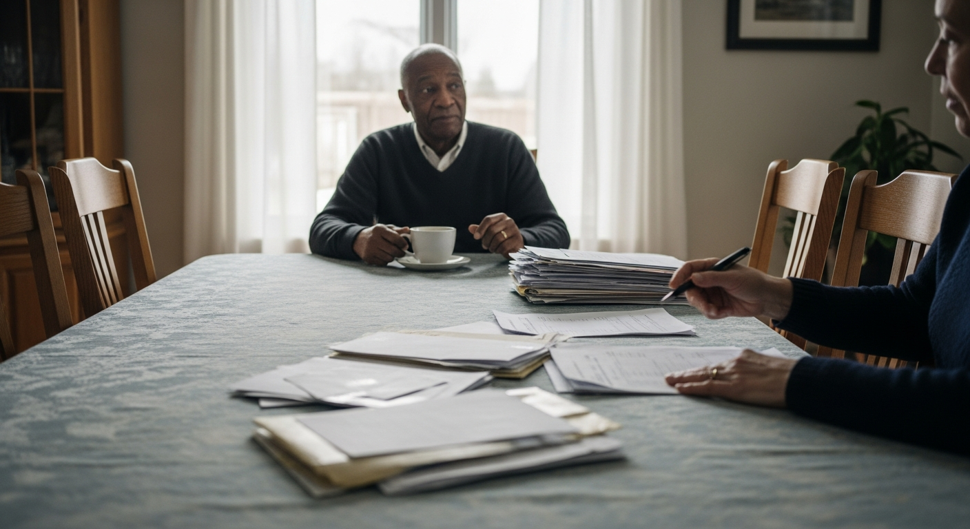 Reverse Mortgage When Adult Child Discovers Aging Parent in Financial Relationship Imbalance