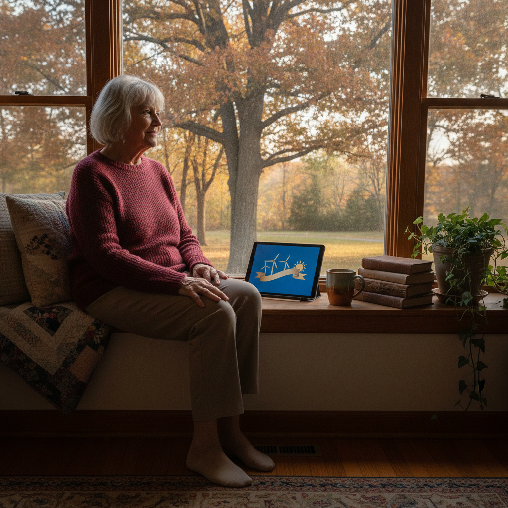 Reverse Mortgage for Adult Child's Green Energy Career Transition and Certification