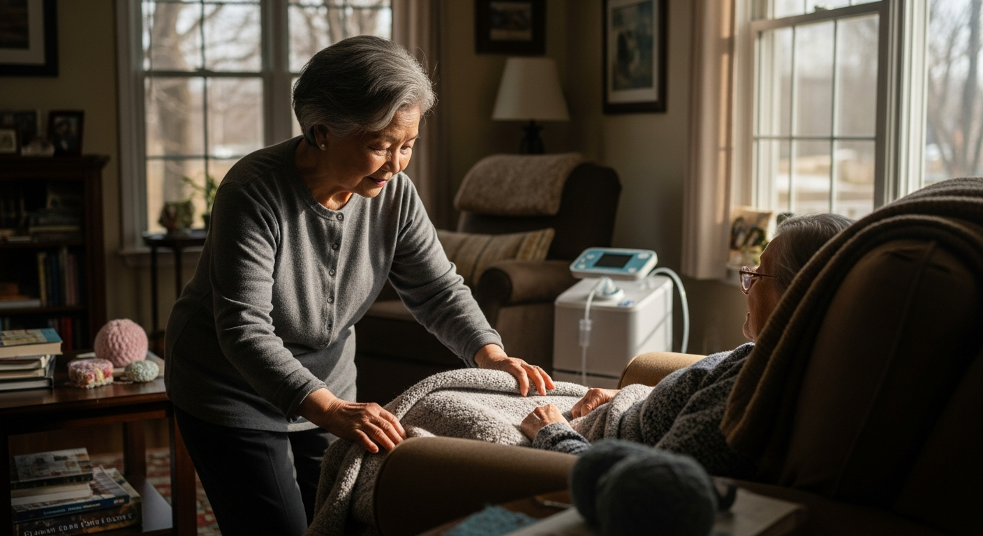 Reverse Mortgage for Aging Parent With Advanced COPD: Funding Home Oxygen Therapy and Respiratory Care Equipment