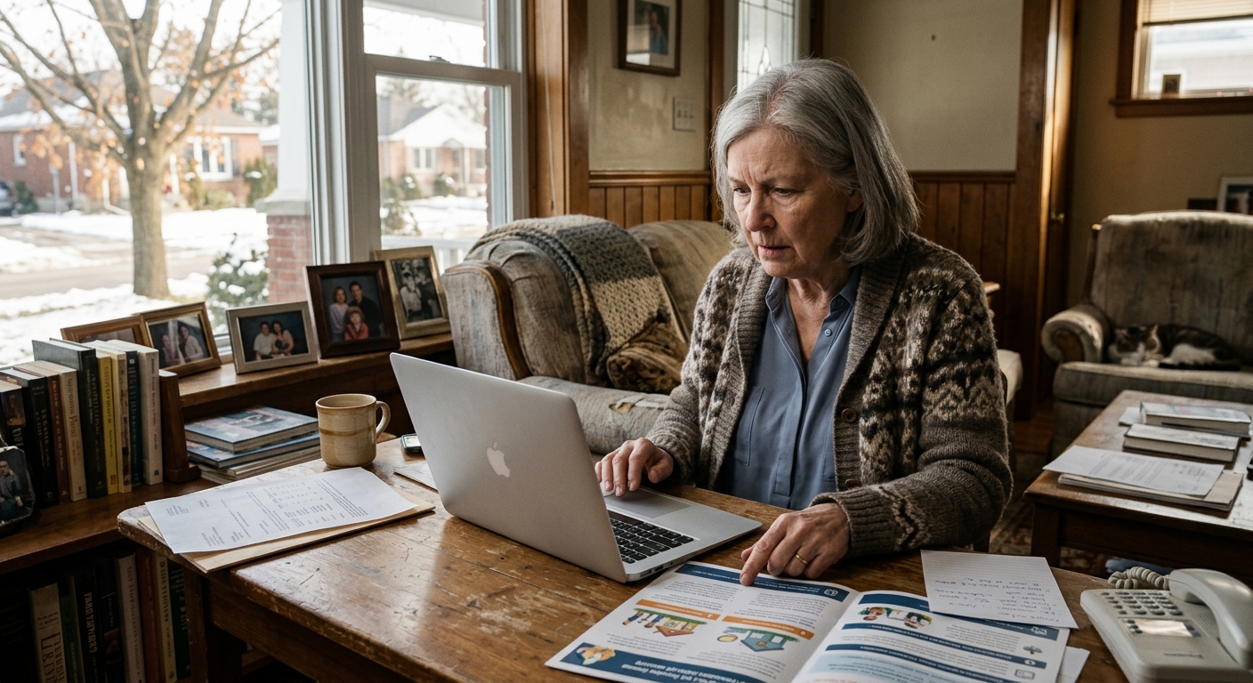 Reverse Mortgage for Aging Parent's Digital Health Records and Cybersecurity Setup