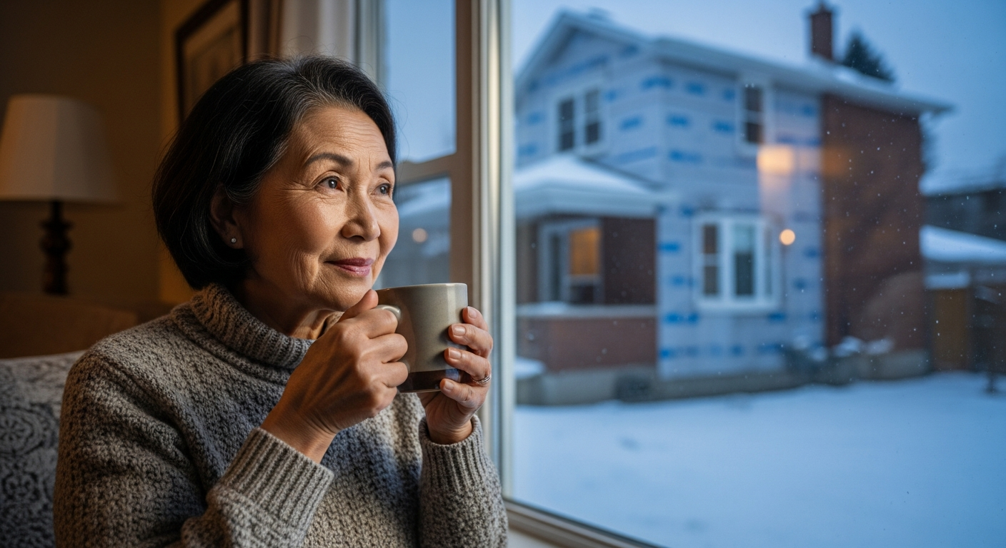 Reverse Mortgage for External Wall Insulation Retrofit: Moisture Protection in Aging Ontario Homes
