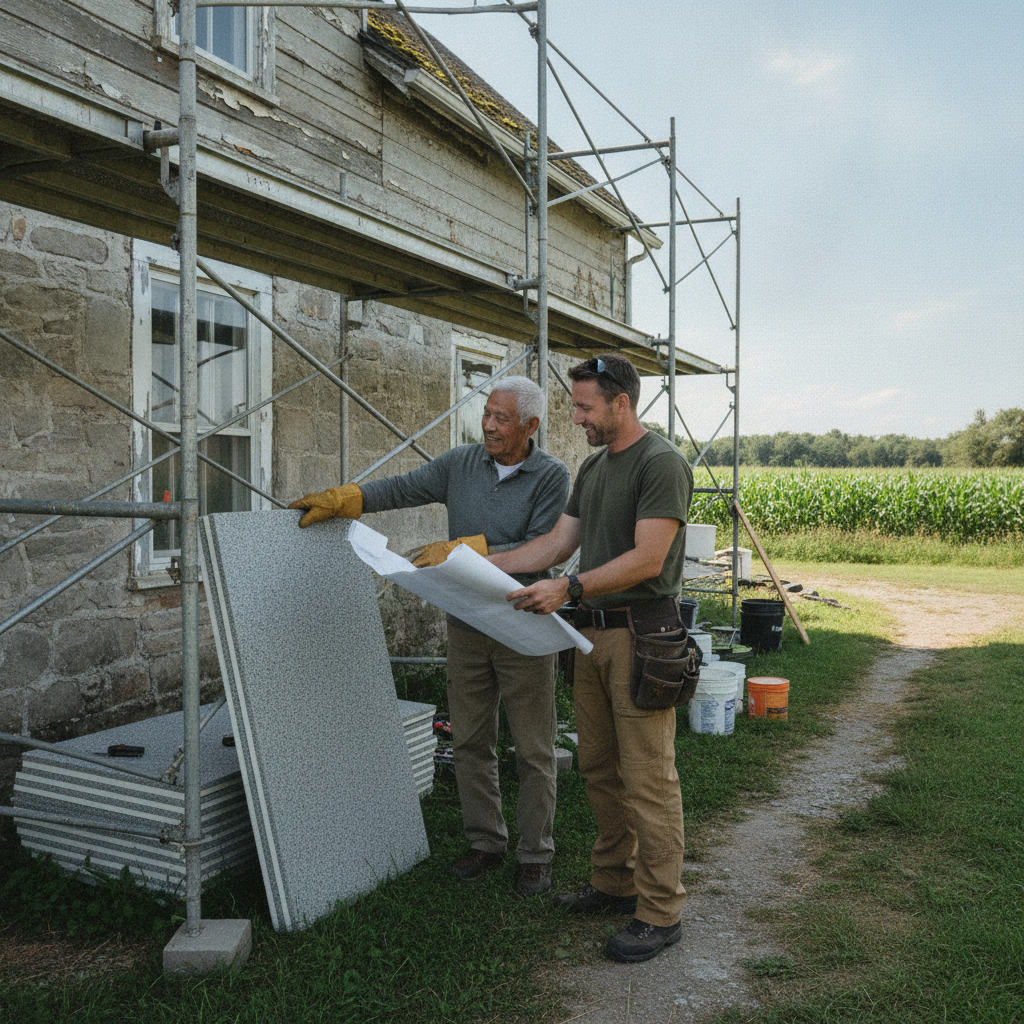 Reverse Mortgage for External Wall Insulation Retrofit: Moisture Protection in Aging Ontario Homes