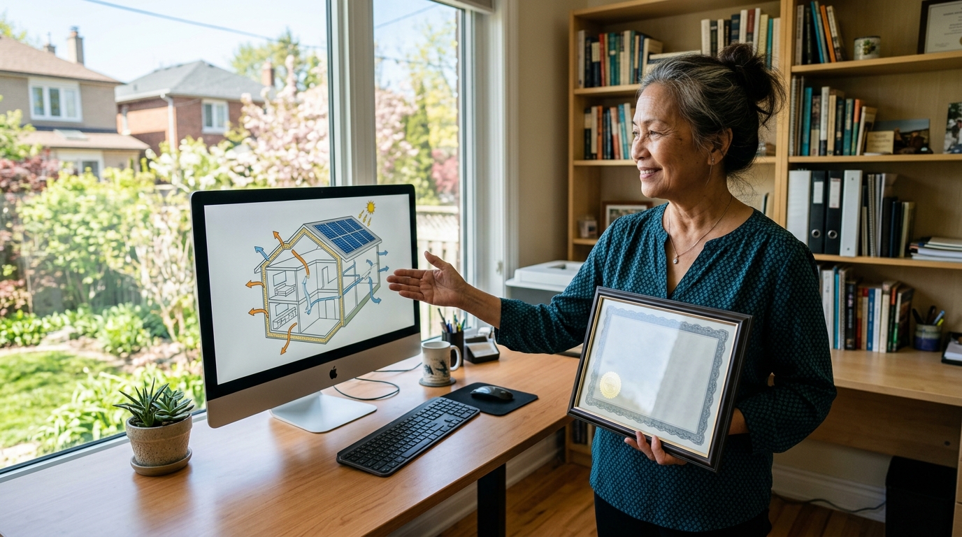 Reverse Mortgage for Residential Sustainability Auditing Practice: Certifying Aging in Place