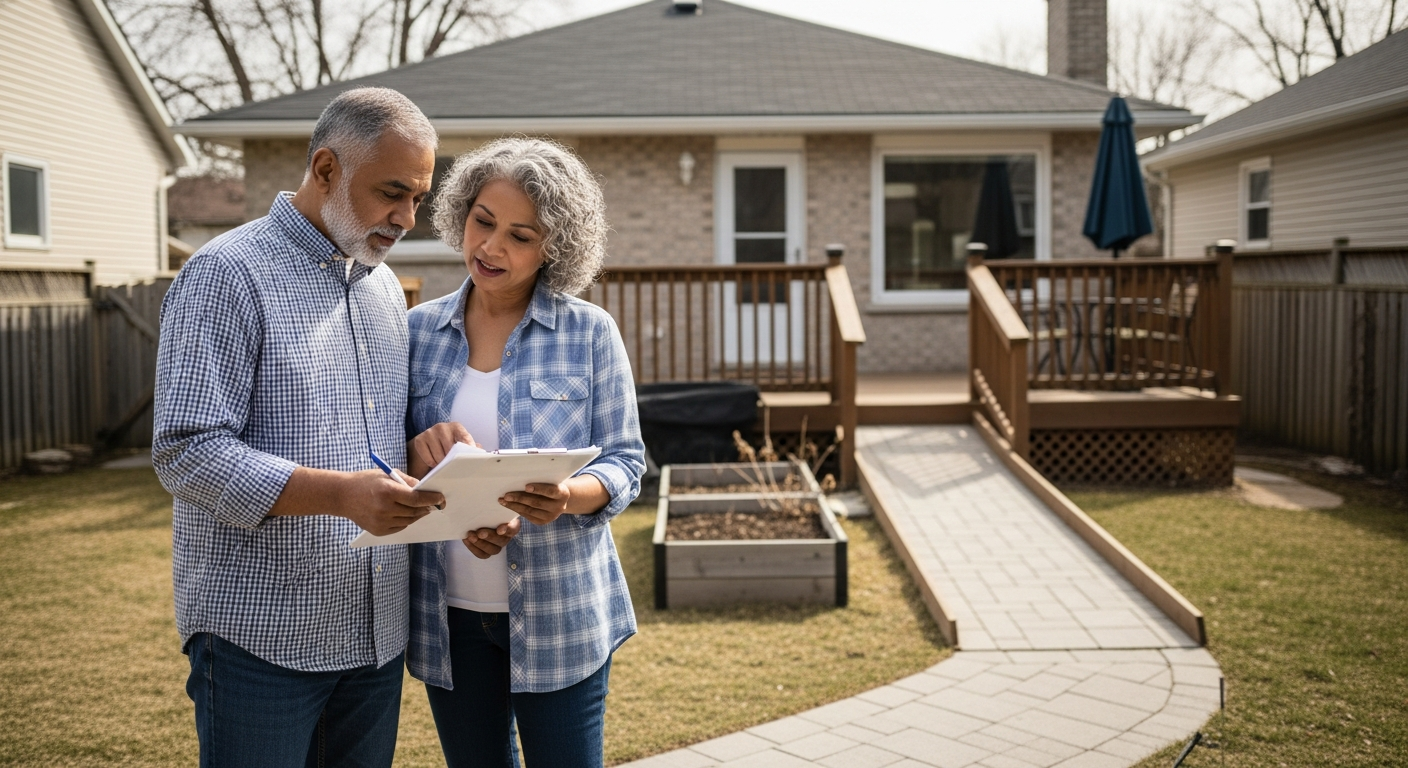 Reverse Mortgage for Accessible Backyard and Outdoor Living Space Renovation