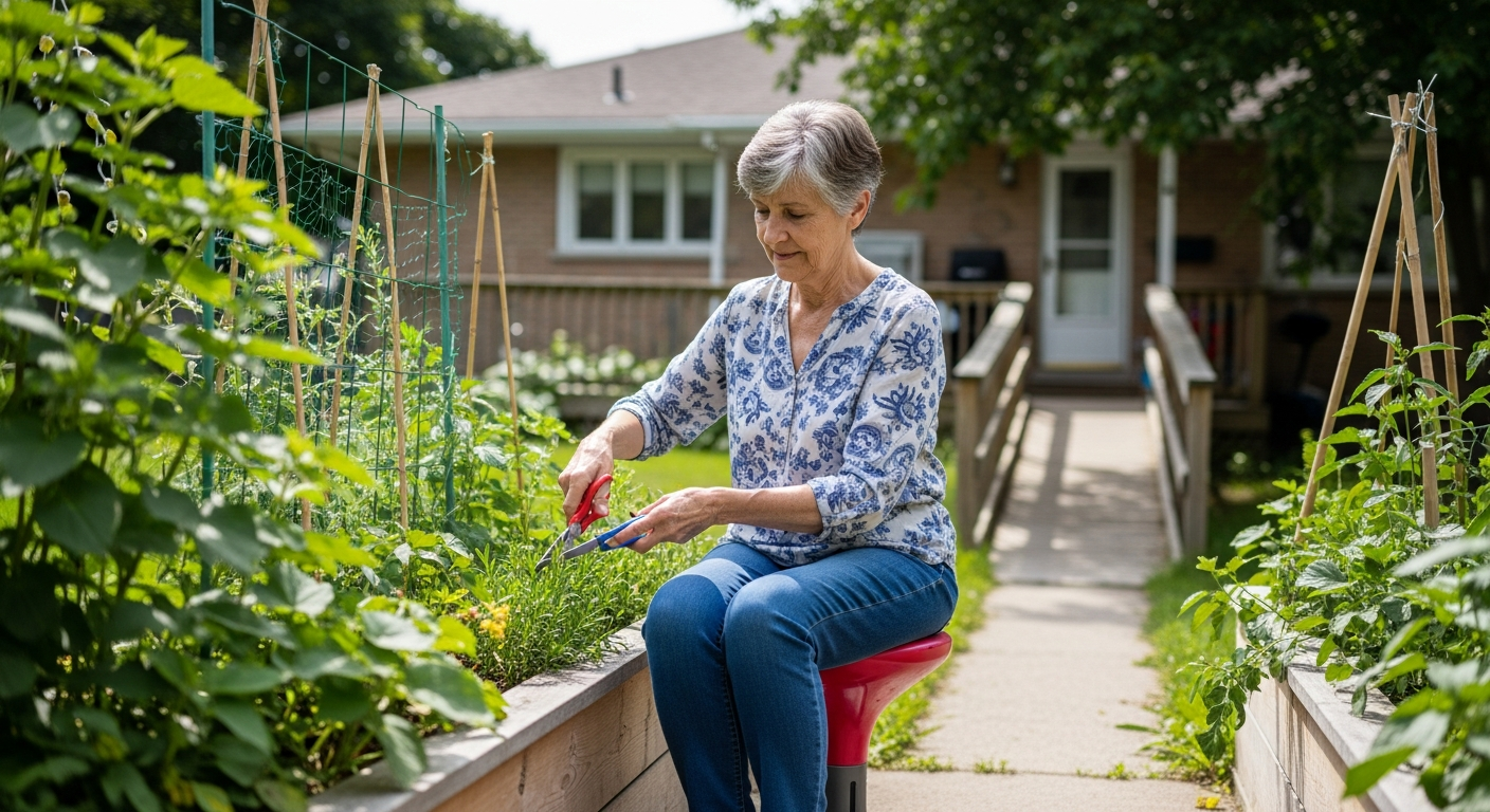 Reverse Mortgage for Accessible Gardening and Food Security: Growing Food While Aging in Place