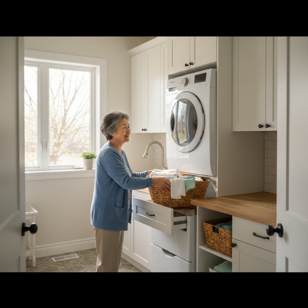 Reverse Mortgage for Accessible Laundry and Household Management Spaces: Maintaining Home Independence