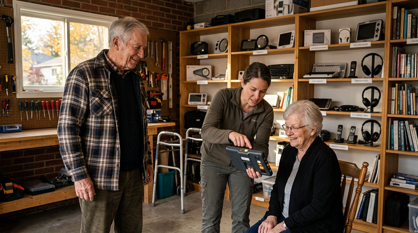 Reverse Mortgage for Adaptive Technology Lending Library: Accessibility Sharing Business