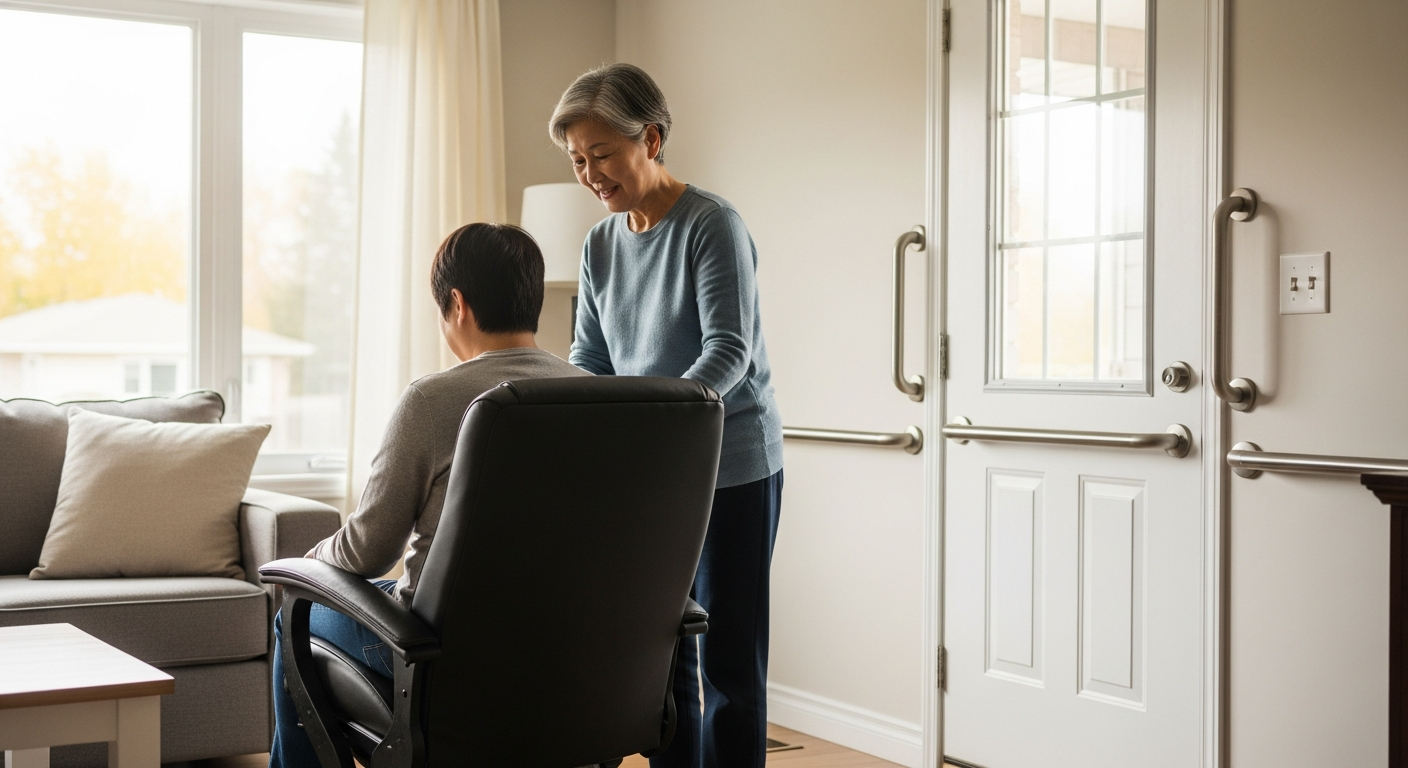 Reverse Mortgage When Adult Child Needs Extended Burn Injury Recovery: Home Modifications and Care Funding