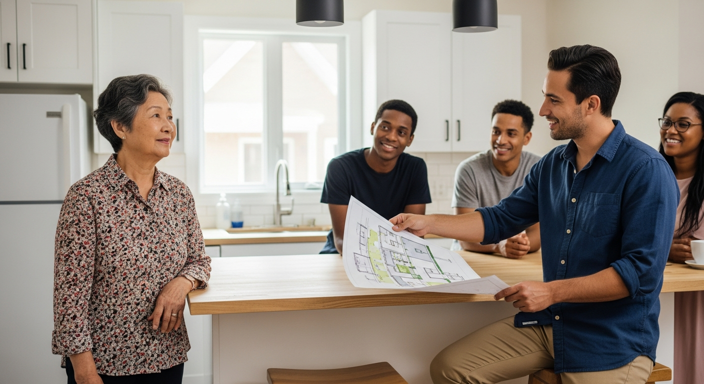 Reverse Mortgage for Adult Child in Community Land Trust and Cooperative Housing Development