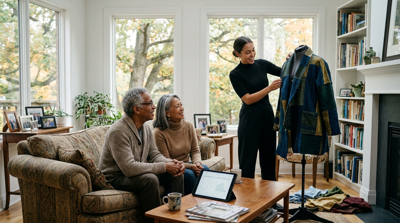 Reverse Mortgage for Adult Child's Fashion and Apparel Brand: Launching an Independent Label