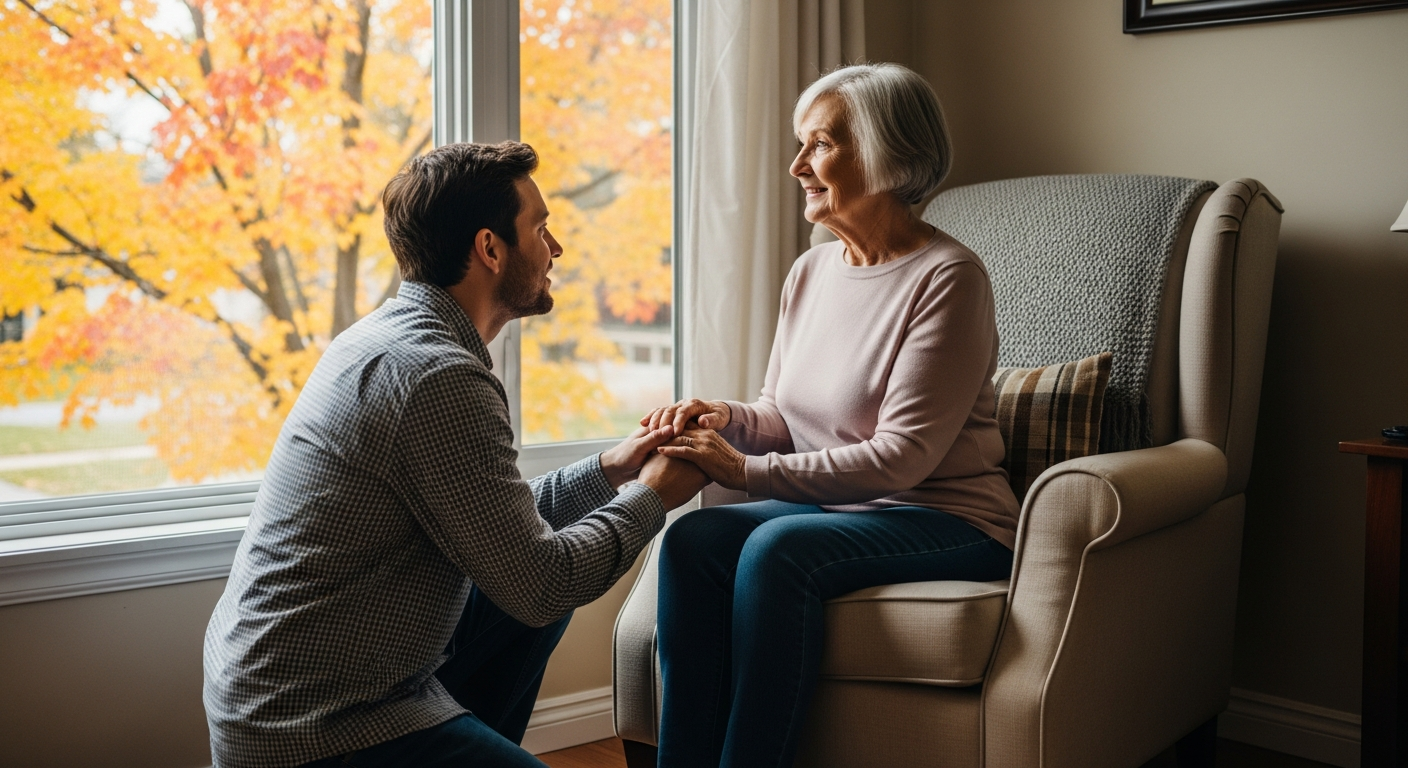 Reverse Mortgage When Adult Child Becomes Full-Time Caregiver: Mid-Career Pivot Support