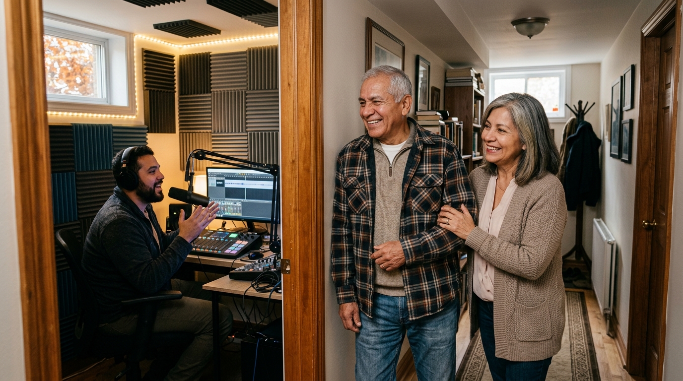 Reverse Mortgage to Bridge Income When Adult Child Becomes Full-Time Podcaster and Content Creator