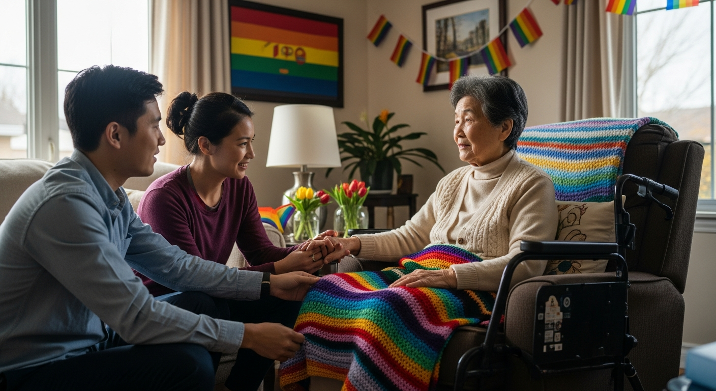 Reverse Mortgage for Adult Children Caring for Aging LGBTQ+ Parents: Affirming Care