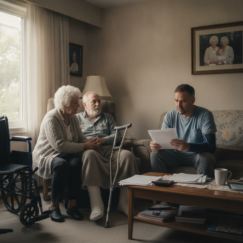 Reverse Mortgage When Adult Child Develops Mid-Career Disability: Workplace Accommodation Funding