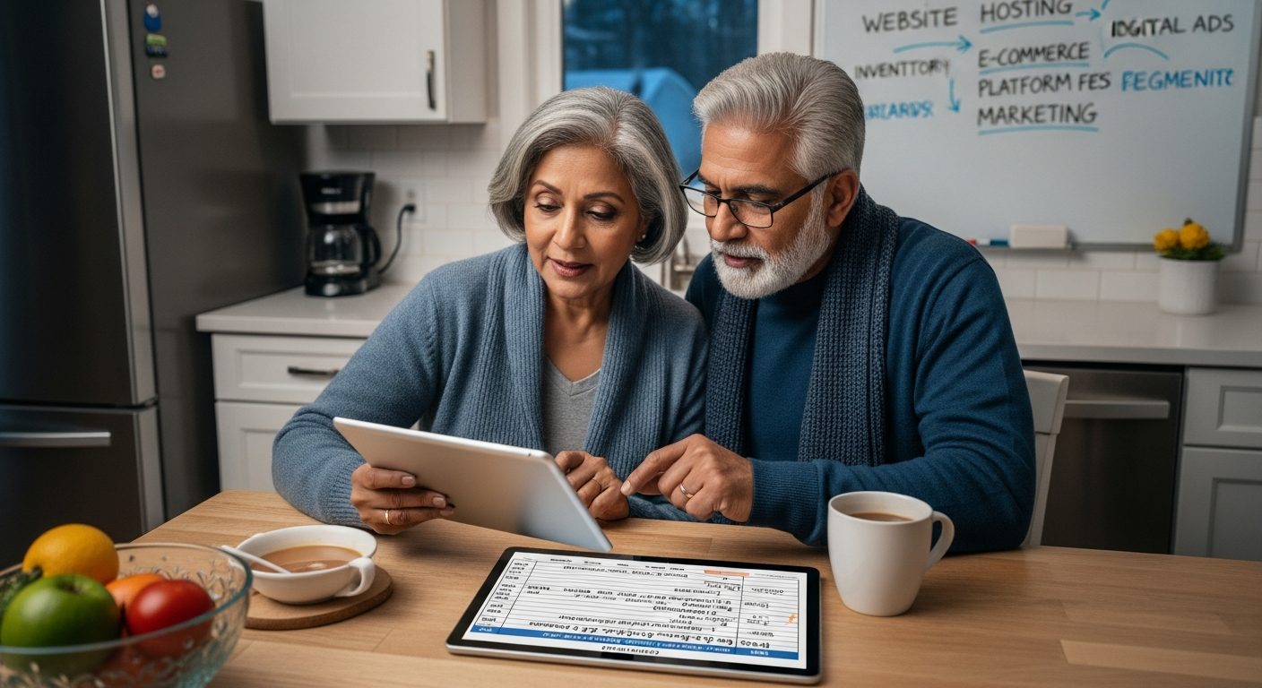 Reverse Mortgage for Adult Child's Online Business Startup