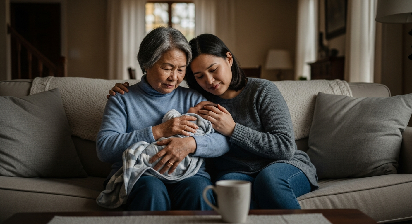 Reverse Mortgage for Adult Children on Parental Leave: Bridging Income Gaps