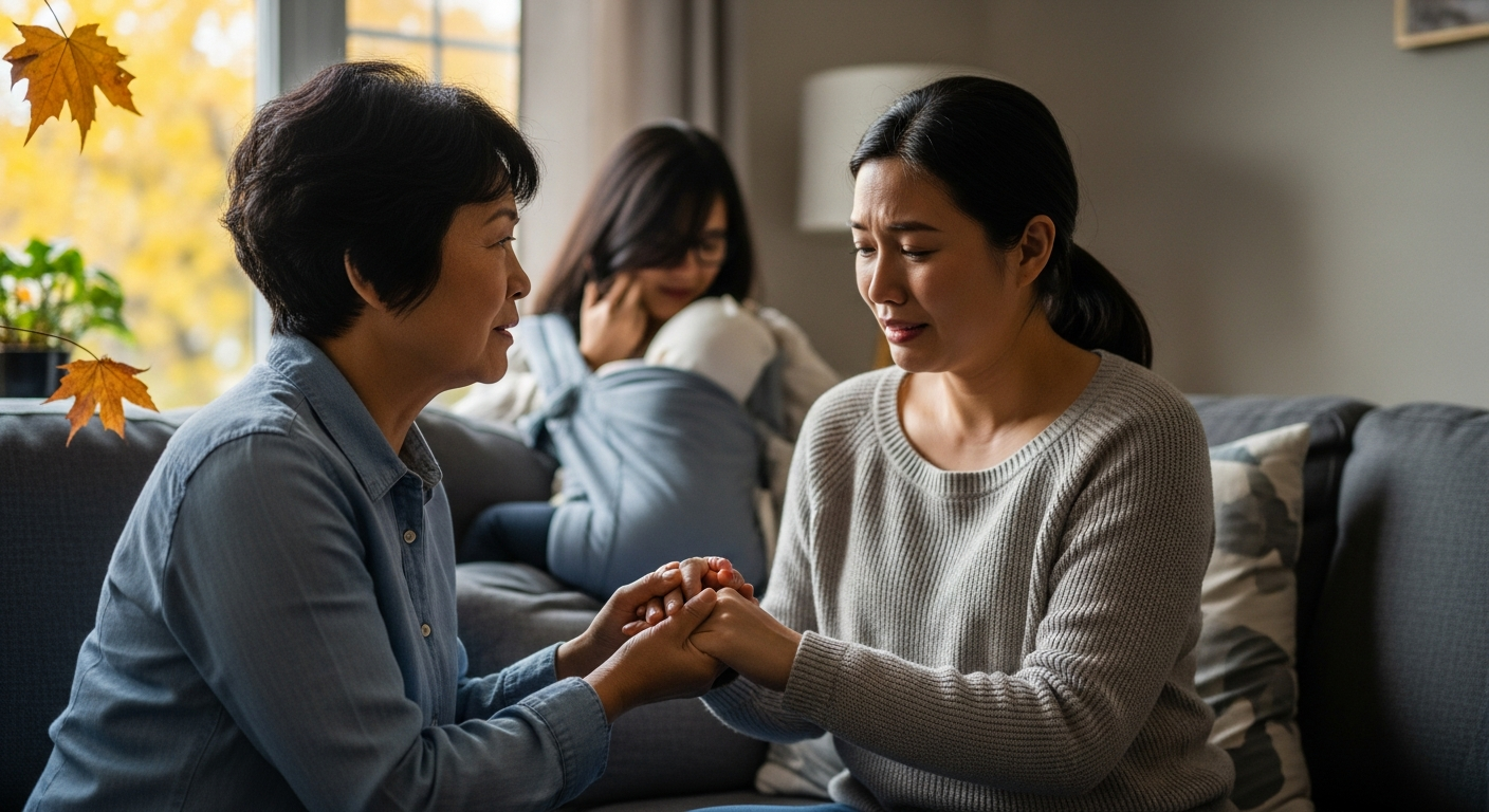 Reverse Mortgage When Adult Child Returns Home With Postpartum Complications: Supporting New Parents
