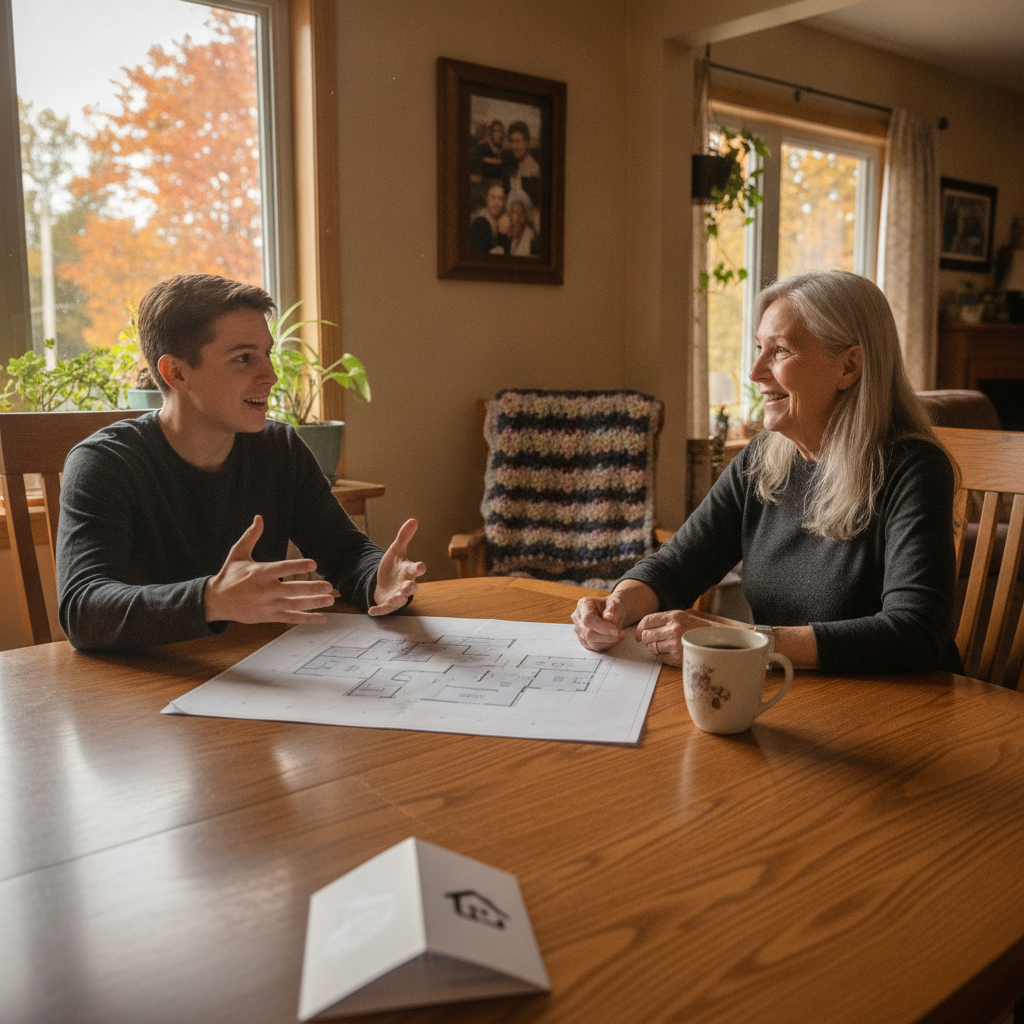 Reverse Mortgage for Adult Child's Sports Coaching or Training Business Startup