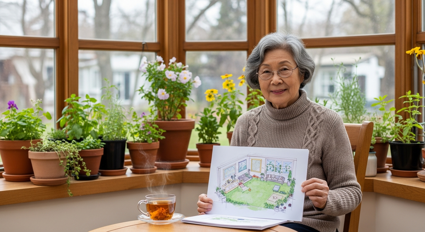 Reverse Mortgage for Adult Child's Therapeutic Horticulture Certification and Garden Therapy Business