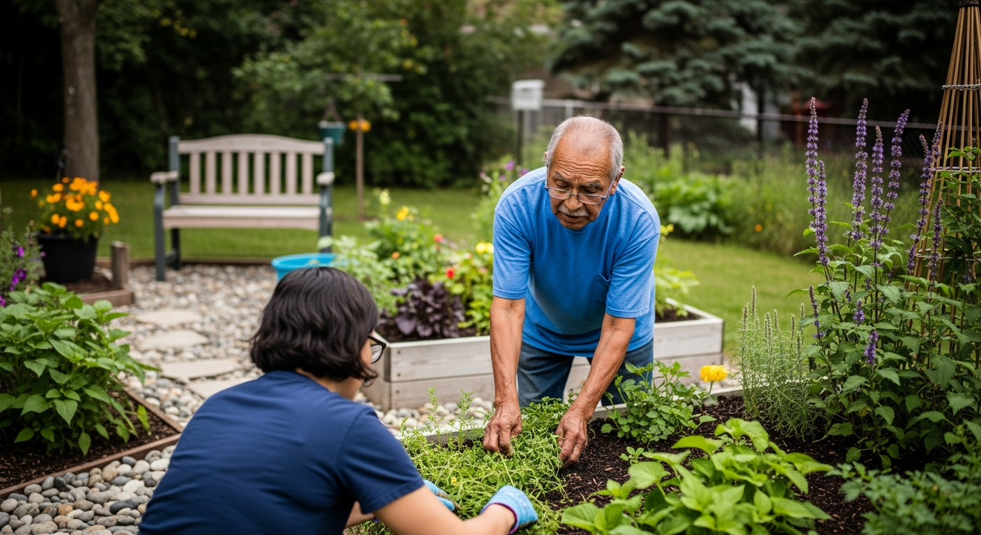 Reverse Mortgage for Adult Child's Therapeutic Horticulture Certification and Garden Therapy Business