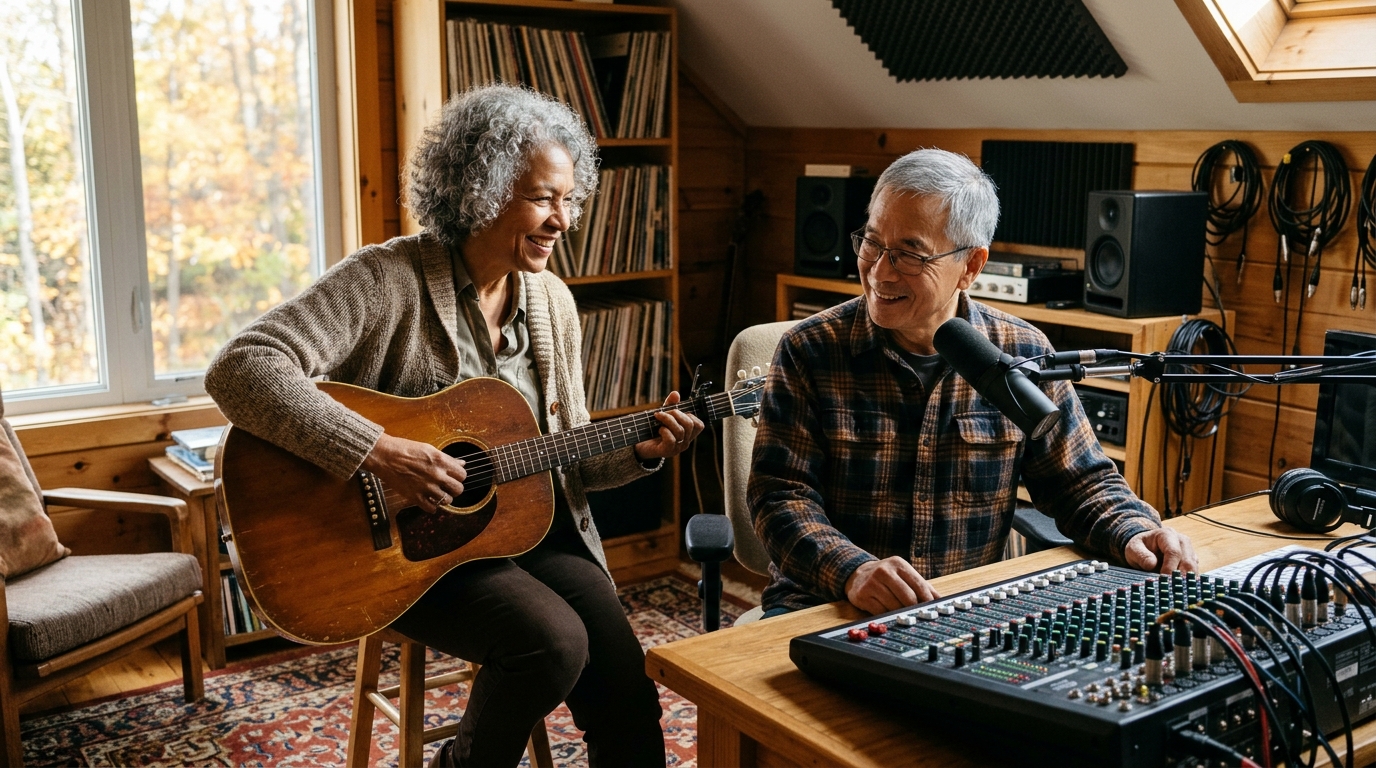 Reverse Mortgage for Aging Parent's Home Music Studio and Recording Space: Creative Retirement Legacy