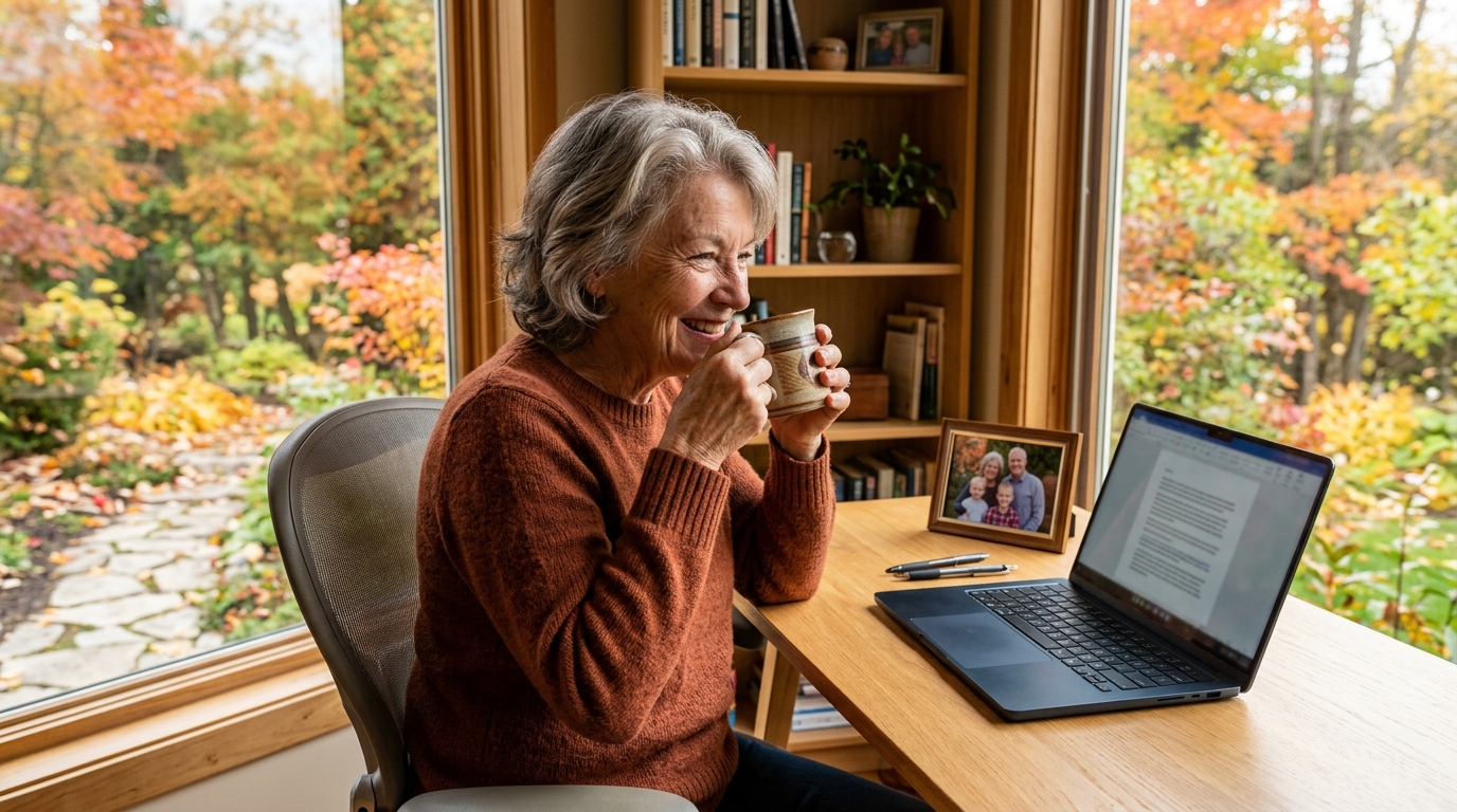 Reverse Mortgage for Aging Parent Who Wants to Work Part-Time Into Early 70s