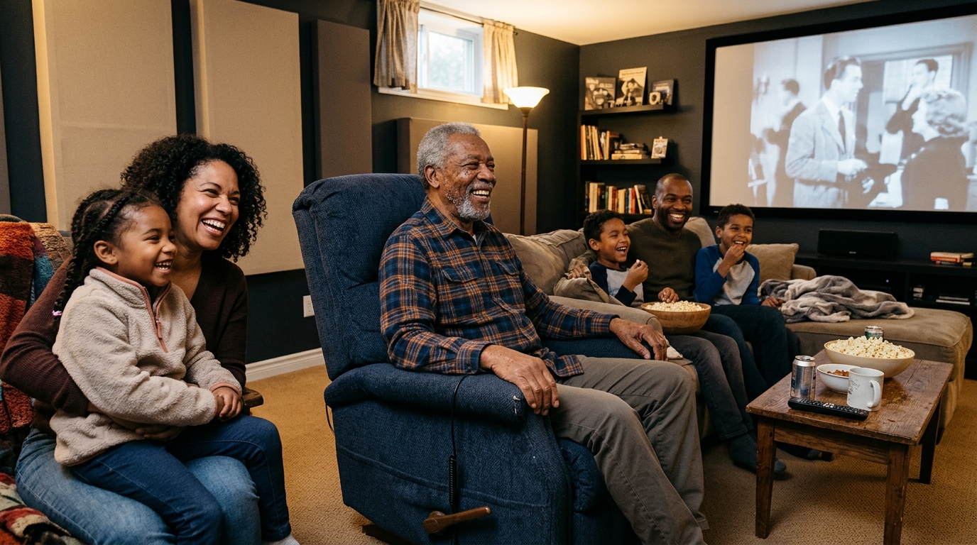 Reverse Mortgage for Basement Theater Conversion: Creating Multigenerational Entertainment Space