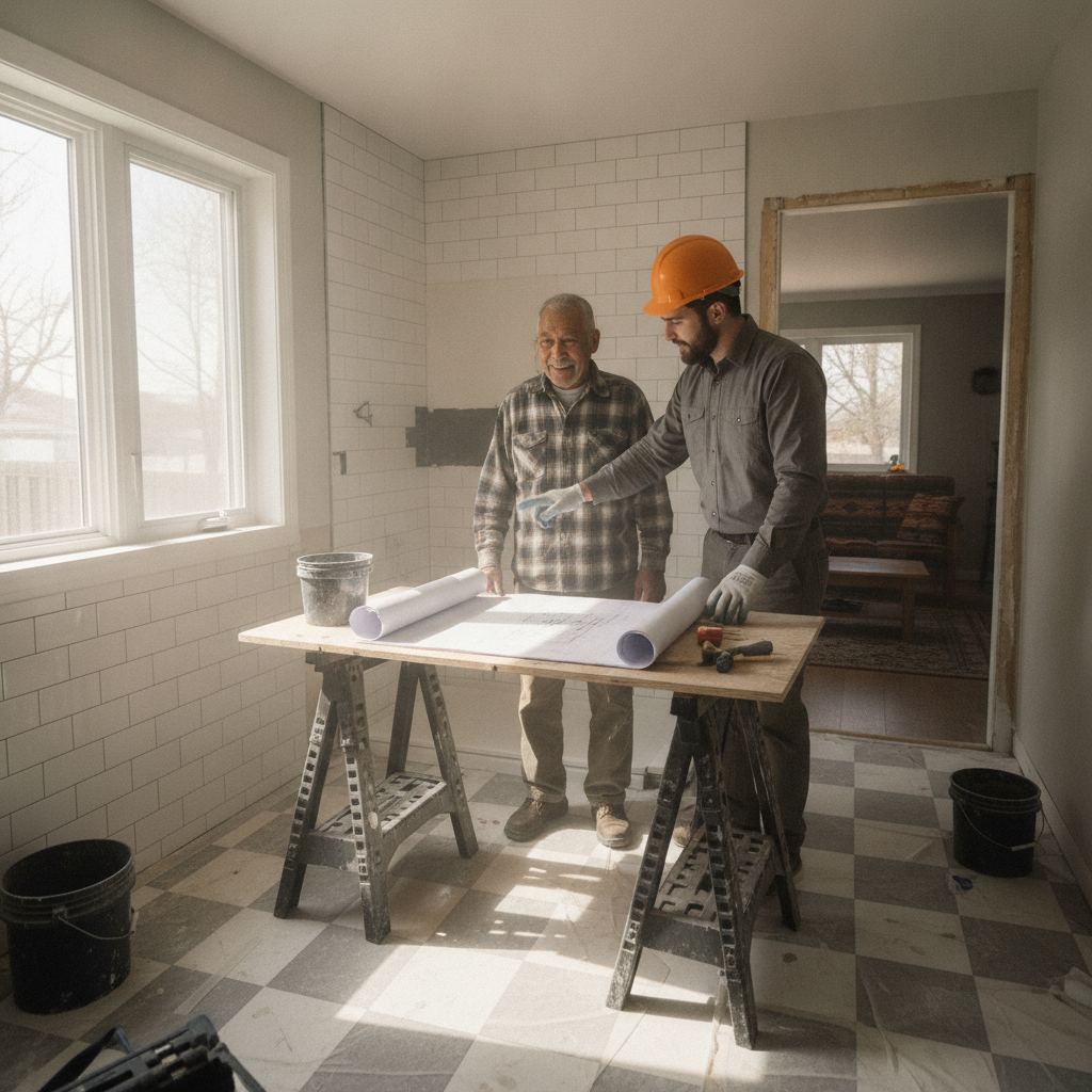 Reverse Mortgage When Contractor Abandons Mid-Renovation: Completion Funding in Ontario