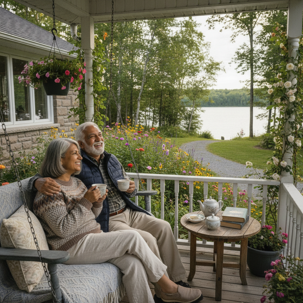Reverse Mortgage to Downsize Primary Home While Keeping Cottage Access in Retirement