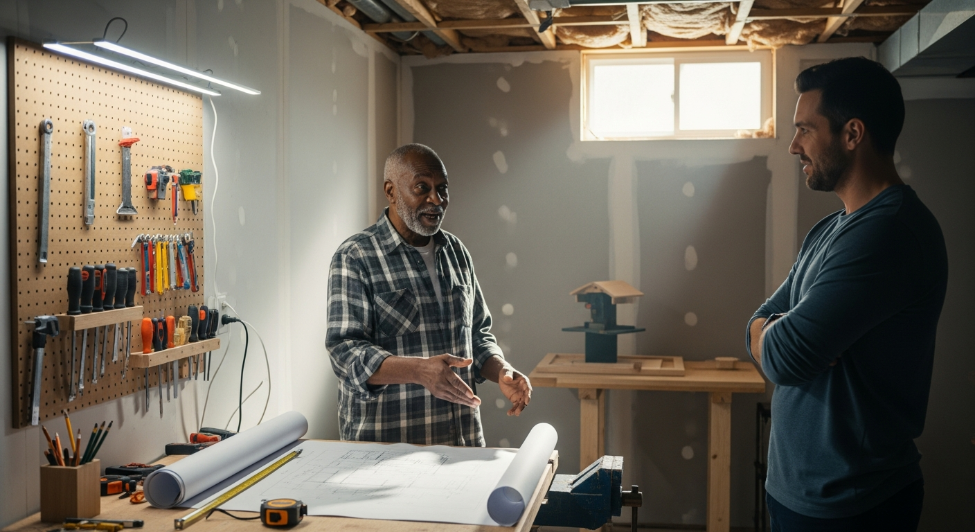 Reverse Mortgage to Create Shared Family Business Workspace for Adult Children
