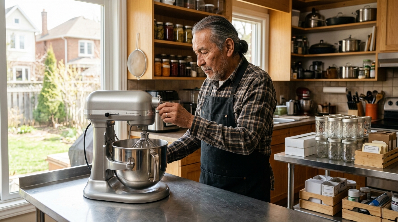 Reverse Mortgage for Aging Parent's Farmers Market Business: Artisan Food Production