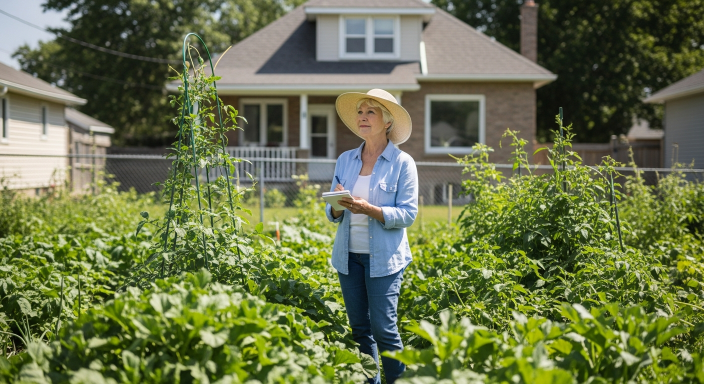 Reverse Mortgage for Home-Based Regenerative Agriculture: Market Gardening Business