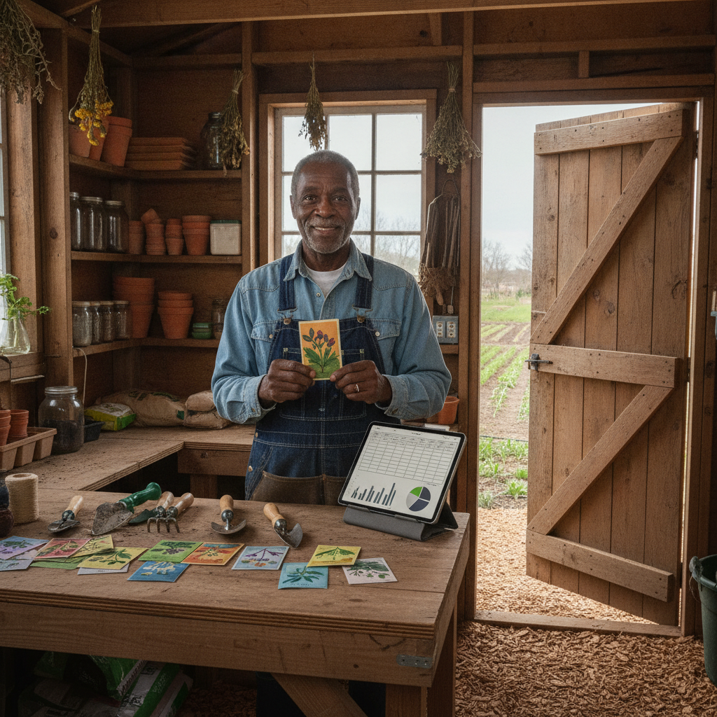Reverse Mortgage for Home-Based Regenerative Agriculture: Market Gardening Business