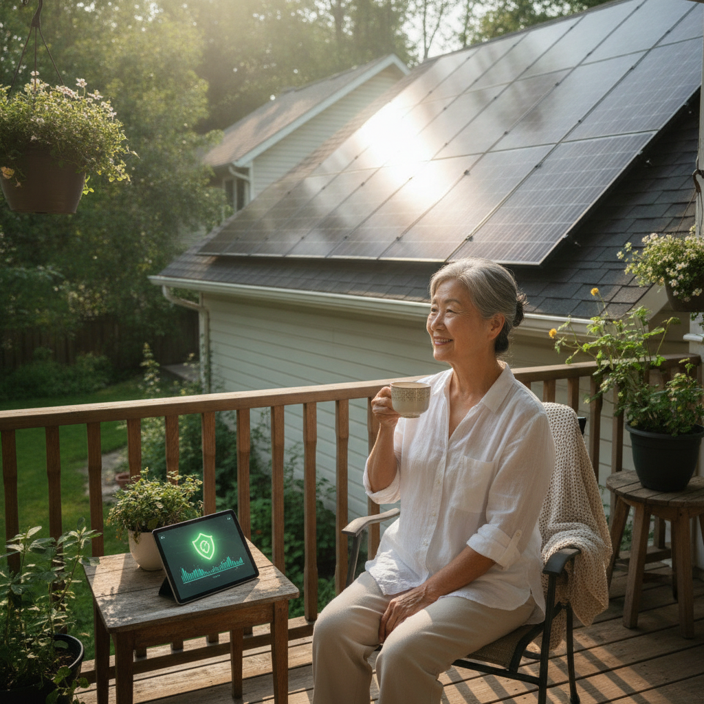 Reverse Mortgage for Home Energy Independence: Solar Panels and Battery Storage
