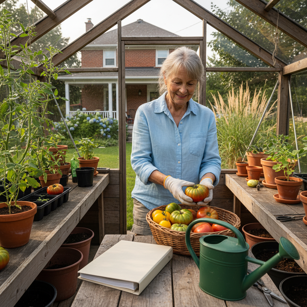 Reverse Mortgage for Home Food Production: Greenhouse and Garden Infrastructure