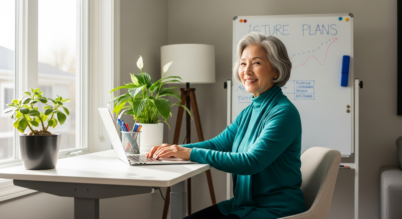 Reverse Mortgage for Home Office Upgrade: Extend Your Working Years