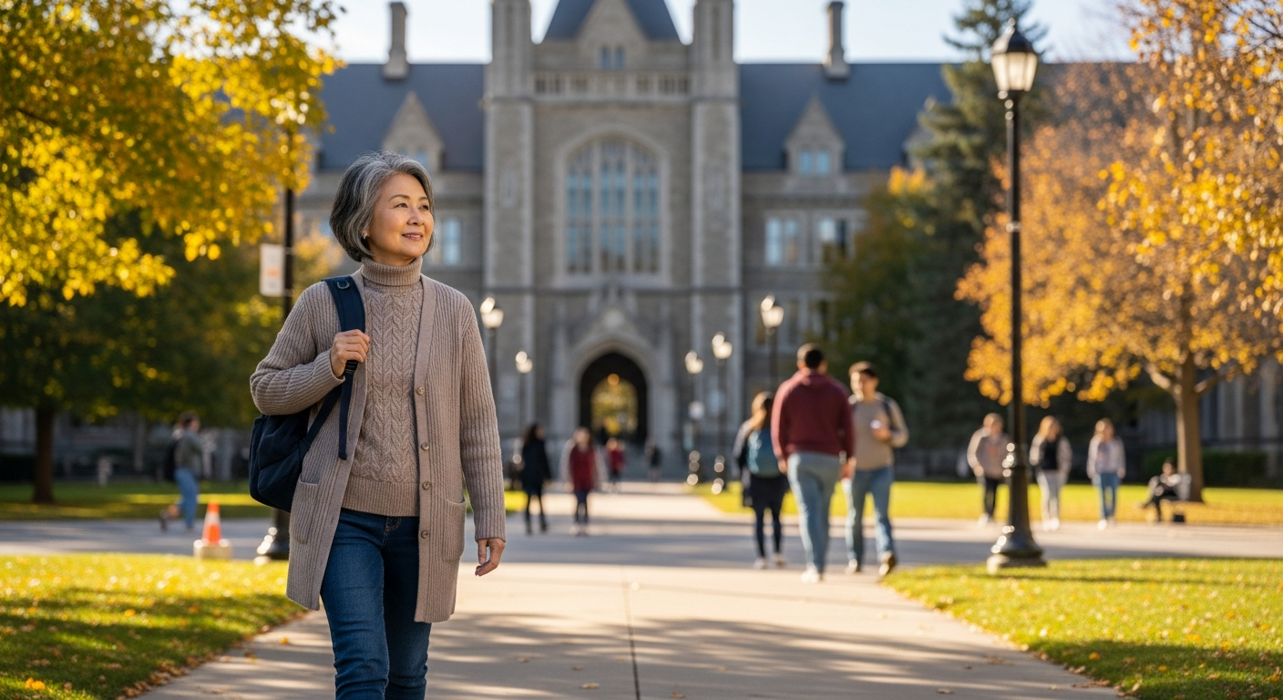 Reverse Mortgage for Mature Student Education: Mid-Career Change at 50+