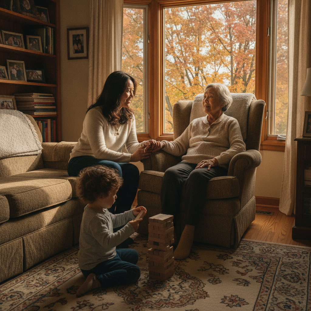 Reverse Mortgage for Three-Generation Sandwich Care: Supporting Both Parent and Grandchild