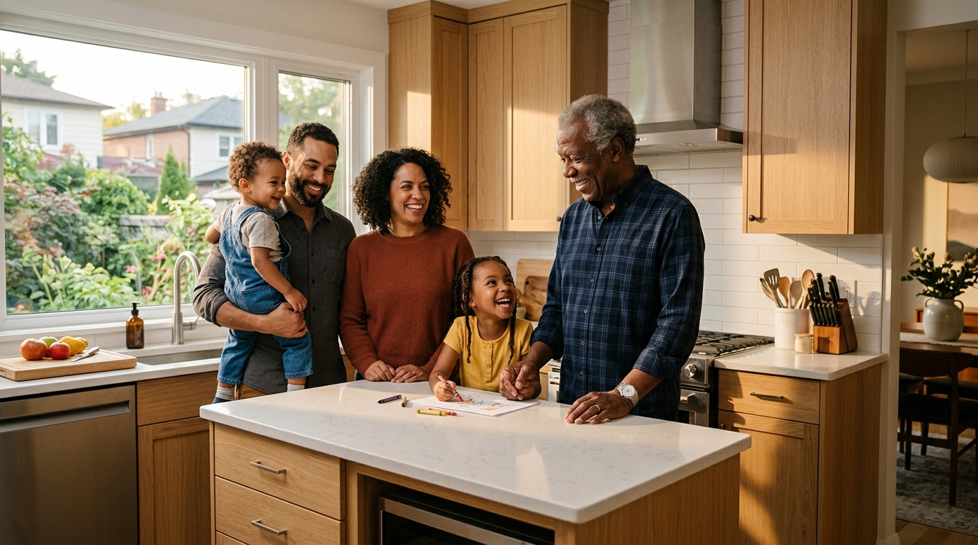 Reverse Mortgage for Multigenerational Kitchen Renovation: Designing Shared Cooking Spaces