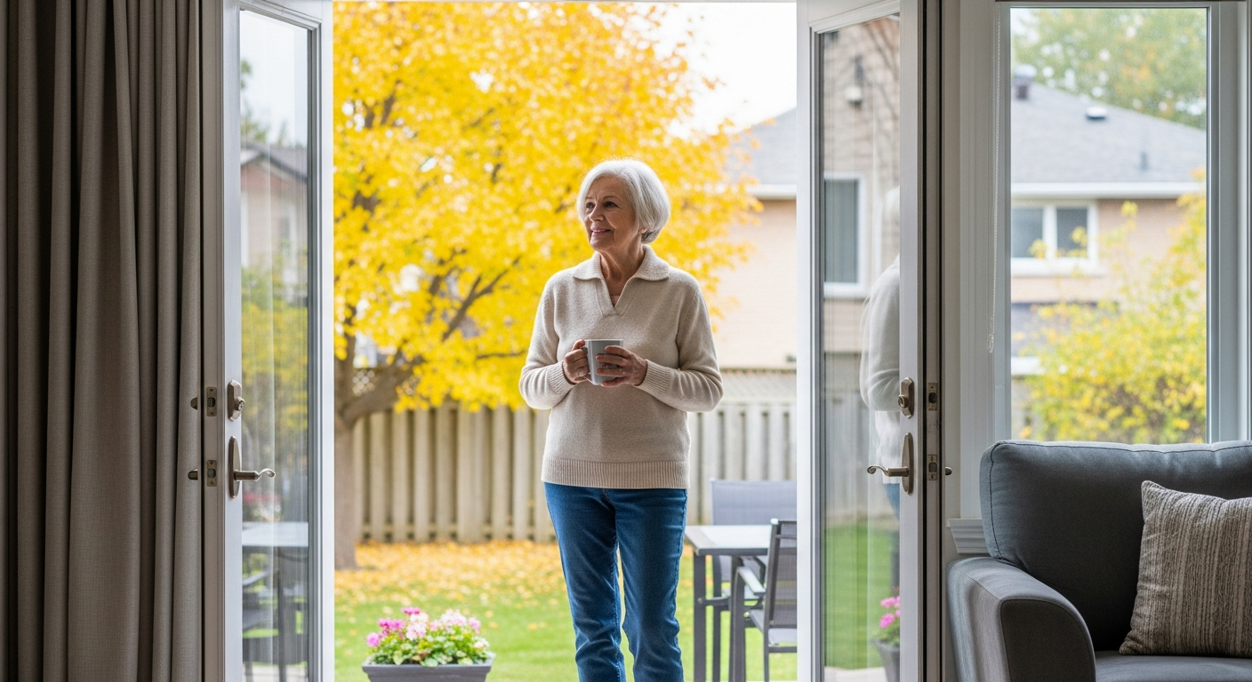 Reverse Mortgage for Relocating From Apartment to Accessible Suburban Home in Ontario