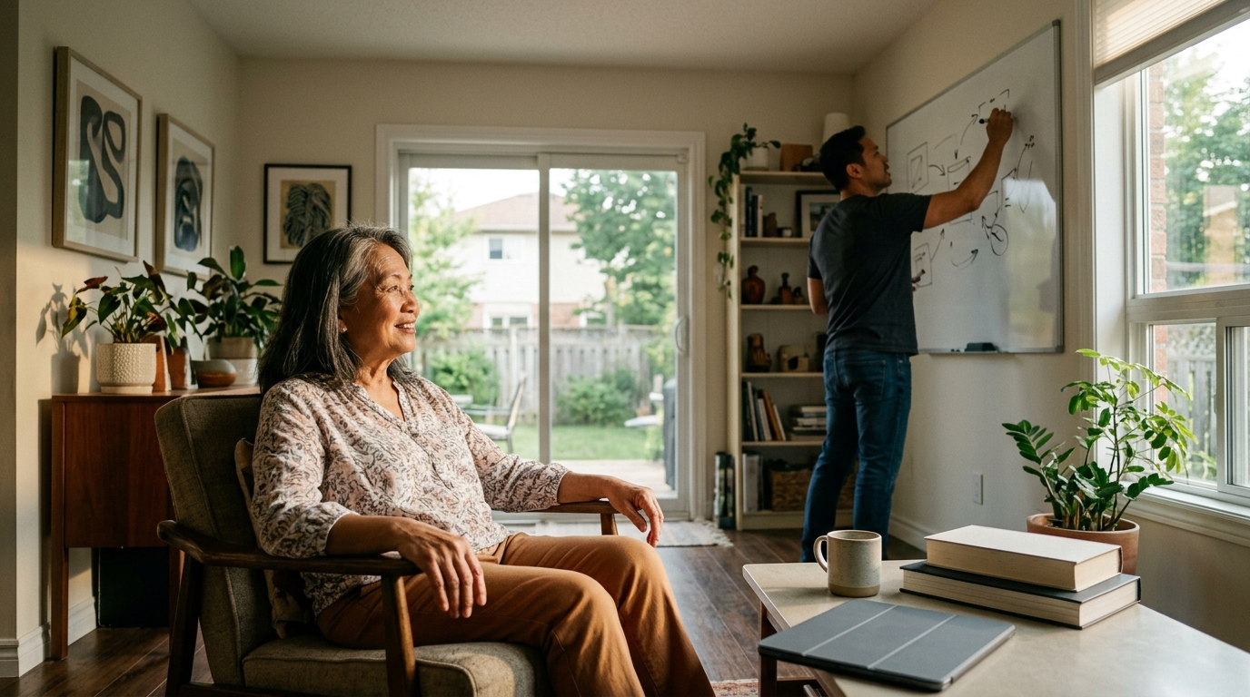 Reverse Mortgage to Fund Adult Child's Strategic Pivot After Startup Acquisition: Launching the Next Venture