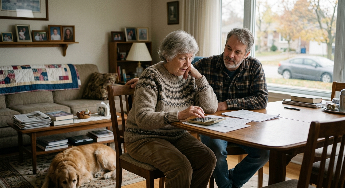 Reverse Mortgage for Widow Caring for Adult Child: Managing Dual Roles