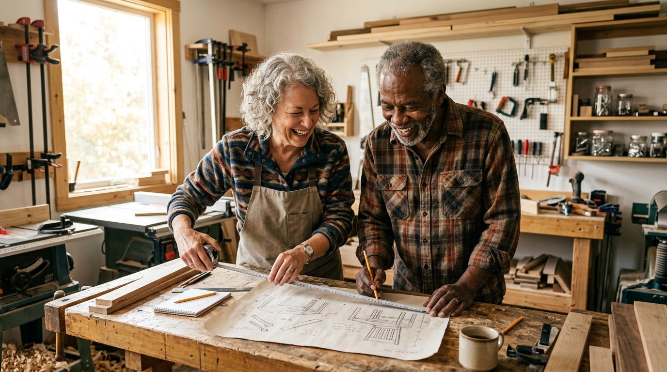 Reverse Mortgage for Aging Parent's Woodworking and Furniture Making Business