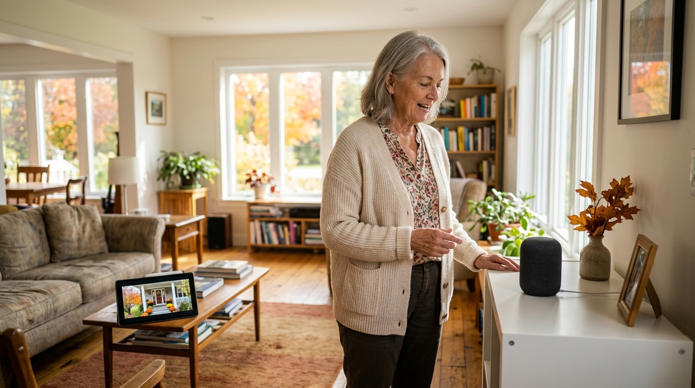 Smart Home Infrastructure for Ontario Seniors: Reverse Mortgage Funding for Whole-Home WiFi, Voice Control, and Remote Monitoring