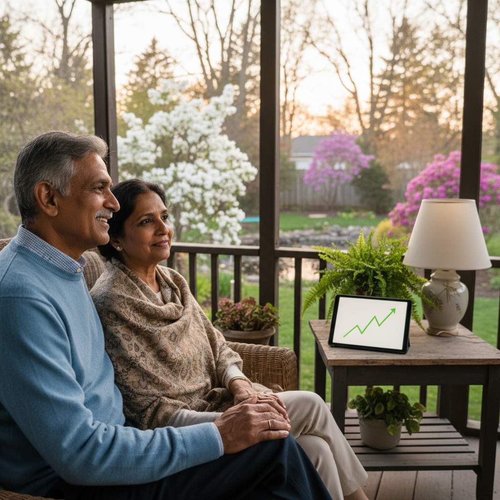 Spouse's Health Transition: Reverse Mortgage for Retirement Income Stability